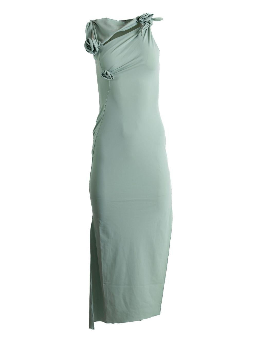 Abito Lungo Flower Coperni COPR44F5021 PRP Coperni 