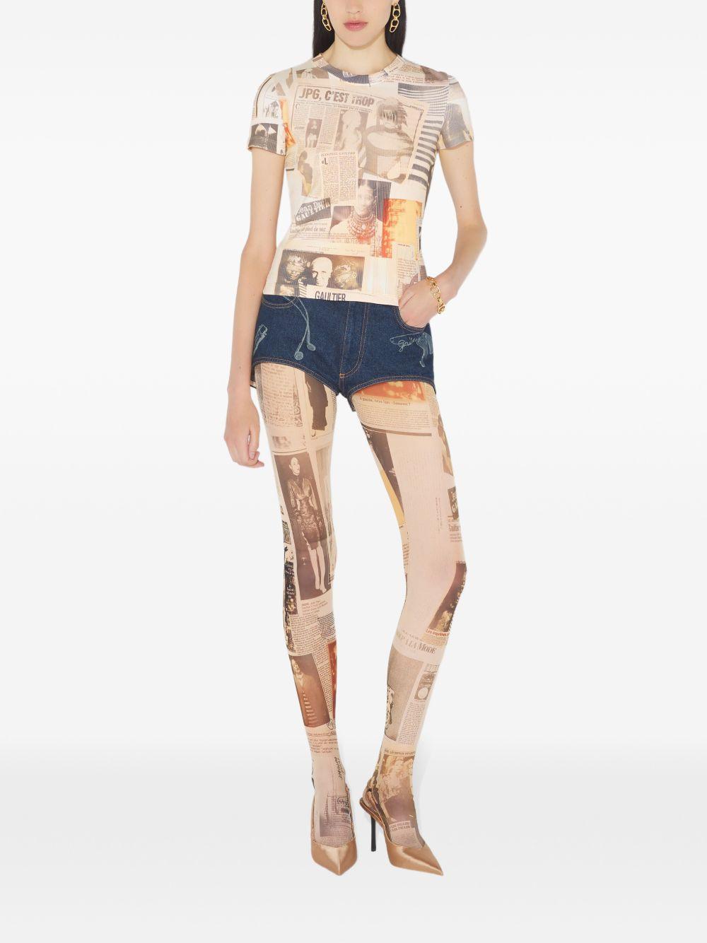 T-shirt Jean Paul Gaultier TO400J026P 030830 Jean Paul Gaultier 