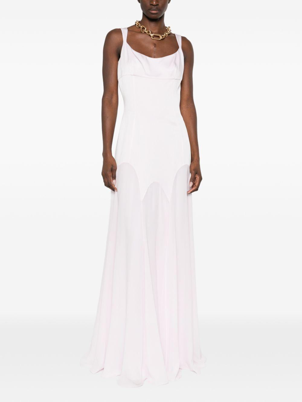 Abito Lungo Alexander McQueen 852927QEAAL 5147 Alexander McQueen 