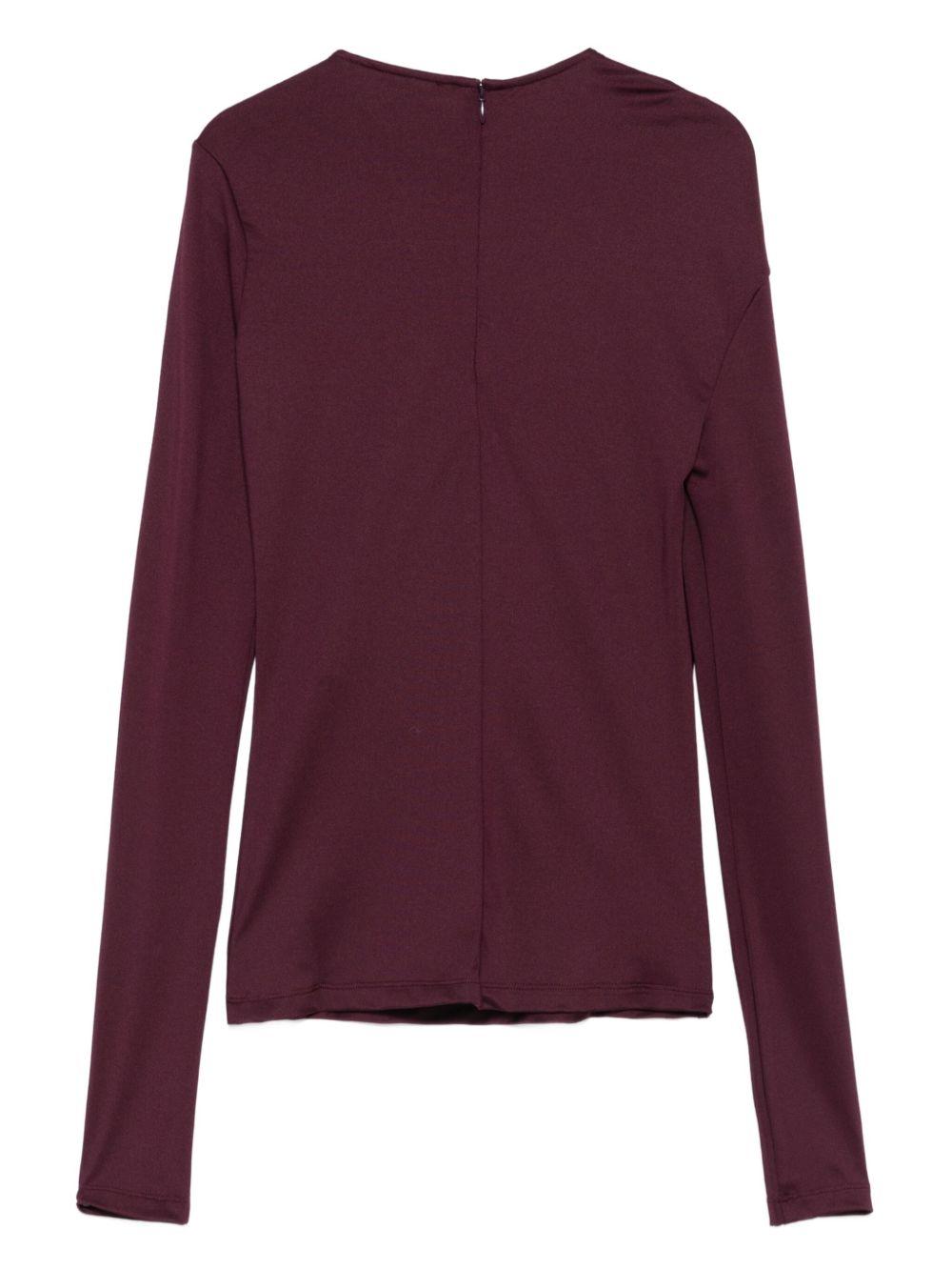 Top Victoria Beckham 1425JTP006788A MERLOT Victoria Beckham 
